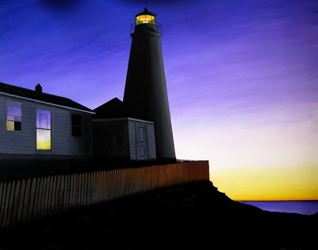 Sunset Lighthouse